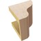 Ekena Millwork 5"W x 5"D x 5"H Wide Greensboro Rough Cedar Woodgrain TimberThane Corbel, Primed Tan CORUR05X05X05GRNRCPR - alternate 2